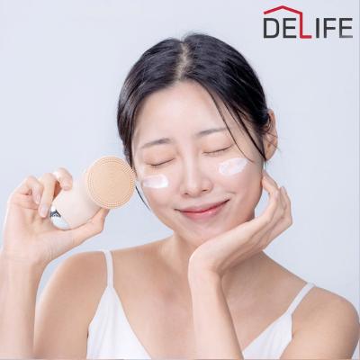 [디라이프] 소프티 실리콘 진동 클렌져 DLA-VC200M(아이보리)