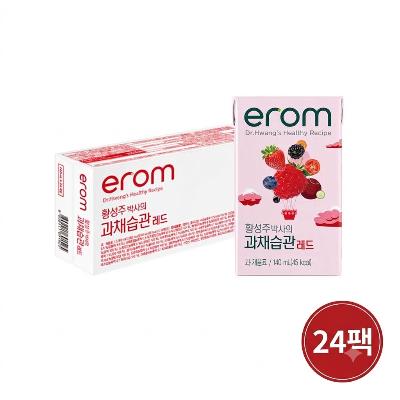 [이롬] 과채습관 레드 140ml 24팩
