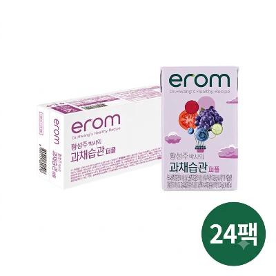 [이롬] 과채습관 퍼플 140ml 24팩