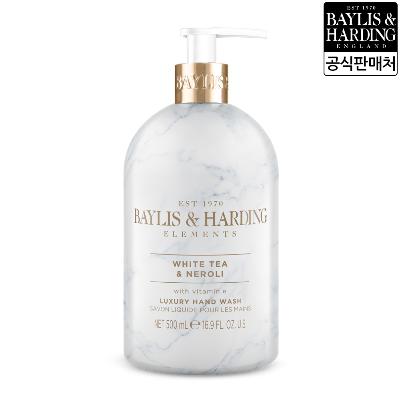 [베일리스앤하딩] 영국 비건 엘리먼츠 화이트티 앤 네롤리 핸드워시 500ml
