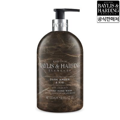 [베일리스앤하딩] 영국 비건 엘리먼츠 다크엠버 앤 피크 핸드워시 500ml