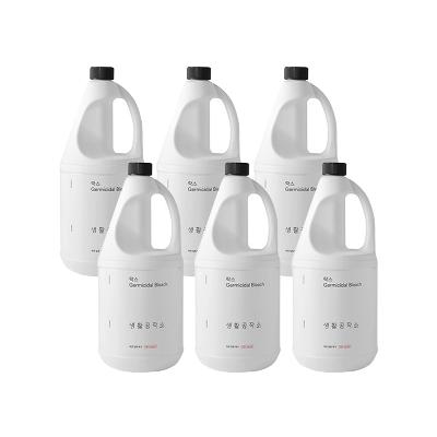 대용량 락스 1.85L x 6개