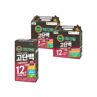 [정식품] 고단백 두유 검은콩 190ml(32팩/48팩)