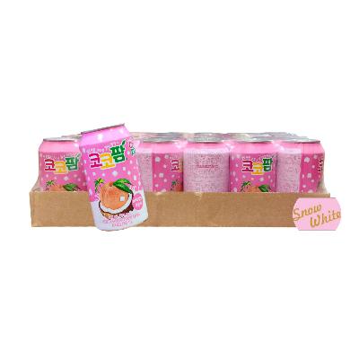 	해태 코코팜 피치핑크 복숭아 캔 340ml(24개입)