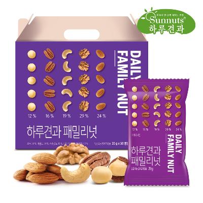 [하루견과]패밀리넛 50입 세트