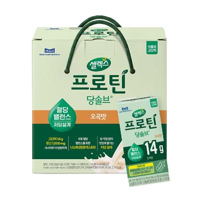 매일유업 셀렉스 프로틴 당솔브 오곡맛 190ml(16팩입)