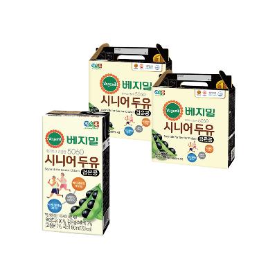 [정식품] 베지밀 5060 시니어 두유 190ml (32팩/48팩)