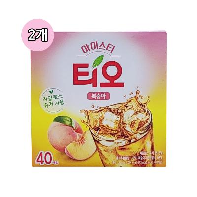동서 아이스티 티오 복숭아맛 520g(2개입)