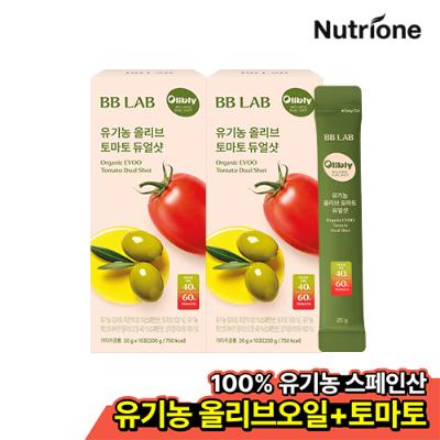 [뉴트리원] 하지원 비비랩 유기농 올리브엔 토마토 샷(올토샷) 2-6박스