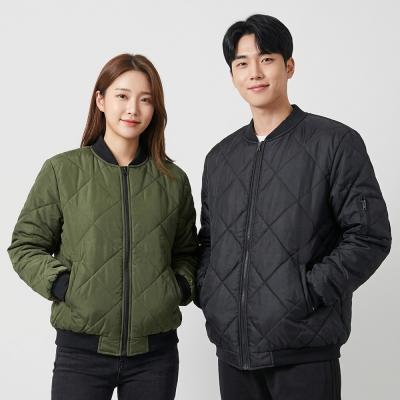 [디펜즈만] 시보리 니트 경량 패딩점퍼 4컬러 3사이즈 택1