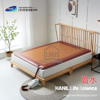 [한일생활과학] 브라운사각 온수매트 싱글/더블/더블분리형 (택1) /두께 5cm