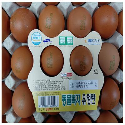 [평창양계] 난각번호 2번 동물복지유정란 30알