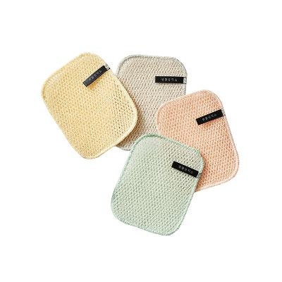 양면 고리 망사 수세미 4EA X 2개 (총 8개)