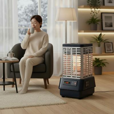 [파세코] 실내 캠핑용 23평형 등유 석유 히터 로터리 난로 P-12000F